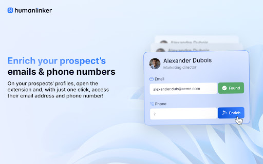 Humanlinker screenshot 1