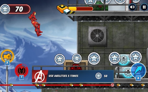 Hydra Dash Avengers Game screenshot 1