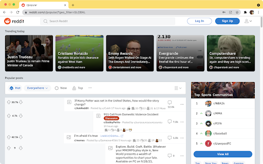 Hyped News Amplifier screenshot 1