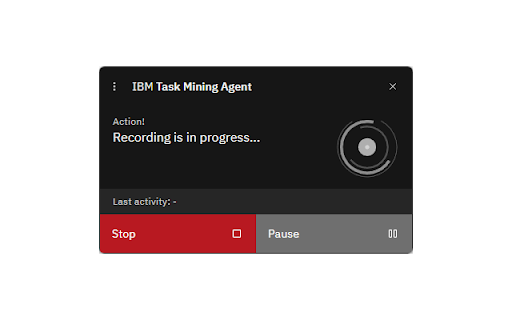 IBM Task Mining screenshot 1