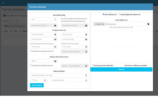 ID Card reader extension screenshot 1