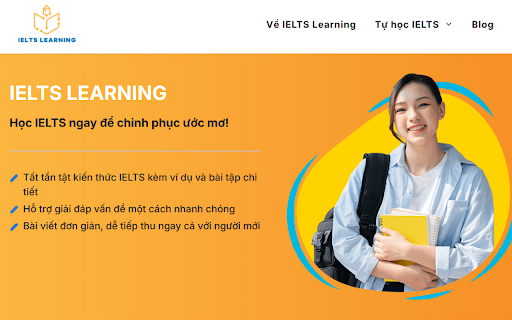 IELTS Learning - Trang web chia sẻ các kiến thức học IELTS hiệu quả screenshot 1