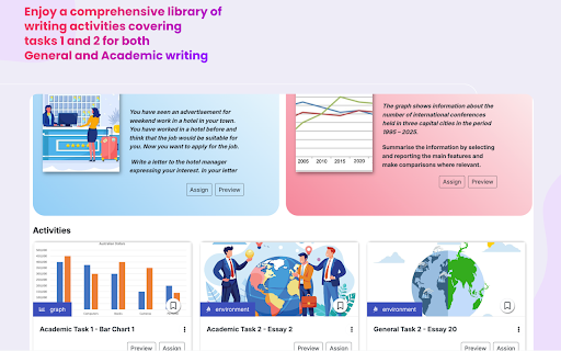 IELTS Writing in Google Docs screenshot 1