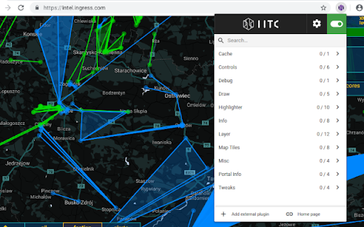 IITC Button screenshot 1