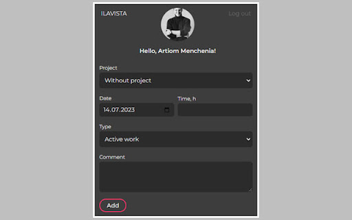 ILAVISTA.CHROME screenshot 1