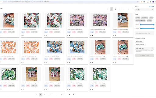Image Batch Download Master - Little Bee screenshot 1