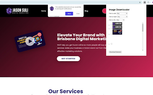 Image Downloader screenshot 1