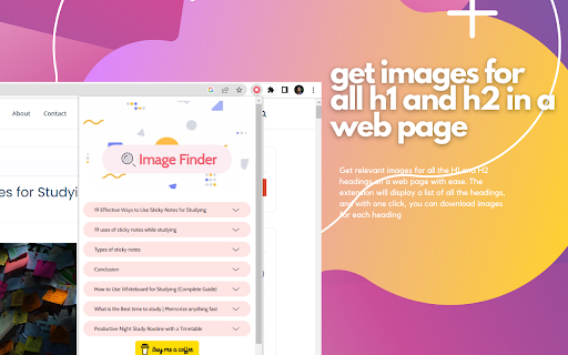 Image Finder for Bloggers screenshot 1