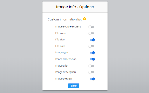 Image info screenshot 1