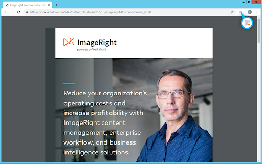 ImageRight PDF Import screenshot 1