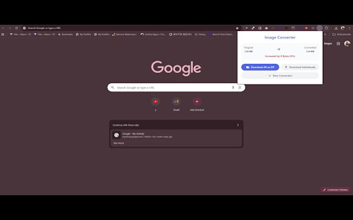 ImageX Converter screenshot 1