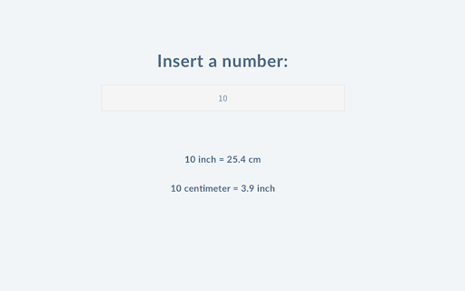 Inch Centimeter screenshot 1