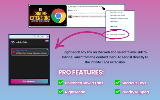 Infinite Tabs: Unlimited Tab Manager screenshot 1