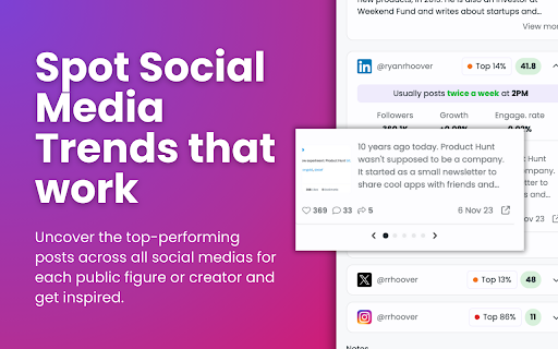 Influencer Analytics with AI by Favikon screenshot 1
