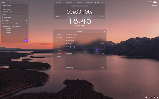 Initium New Tab screenshot 1