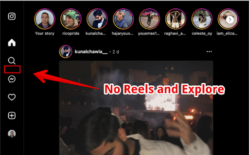 Insta No Reels screenshot 1