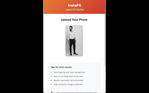 InstaFit - Instant Fit Preview screenshot 1