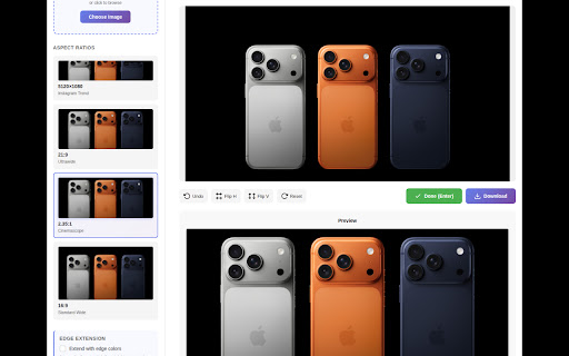 Instagram Ultra-Wide Crop screenshot 1