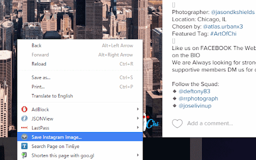 Instant Save for Instagram and Flickr screenshot 1