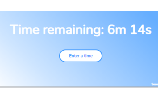 Instant Seconds Timer screenshot 1