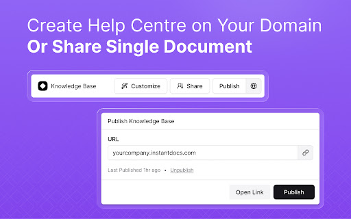 InstantDocs - Create How-To Videos and Docs In Minutes screenshot 1