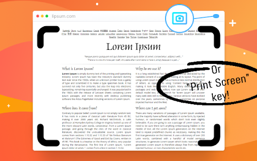 Instashot - Instant Screenshot screenshot 1