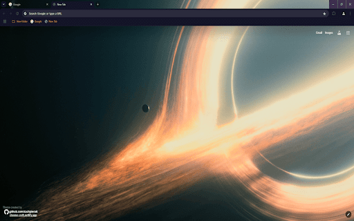Interstellar Theme screenshot 1