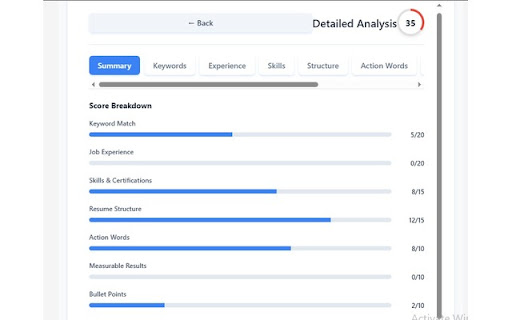 IntrvuFit - Resume optimizer screenshot 1