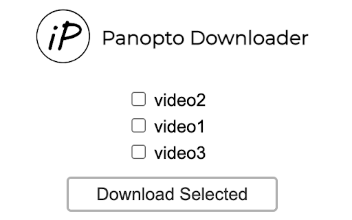 iPanopto screenshot 1