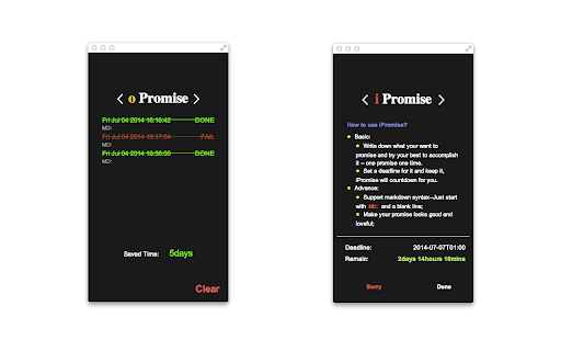 iPromise screenshot 1