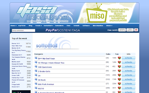 Italiansubs screenshot 1