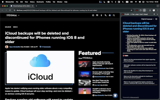ITLIDR - It's Too Long, I Don't Read screenshot 1