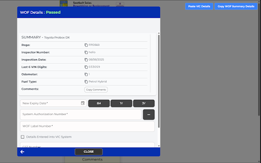 itsallauto eWOF VIC Autofill BETA screenshot 1
