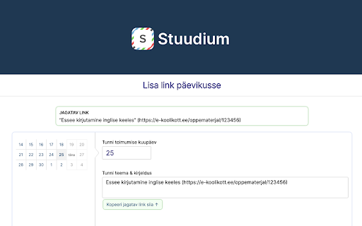 Jaga Stuudiumisse screenshot 1