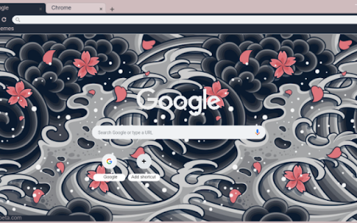 Japanese Wave Pattern screenshot 1