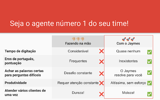 Jaymes - Seu copiloto no Chat screenshot 1
