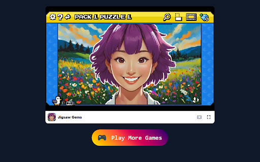 Jigsaw Gems Game - Solve Sparkling Gem Puzzles! screenshot 1