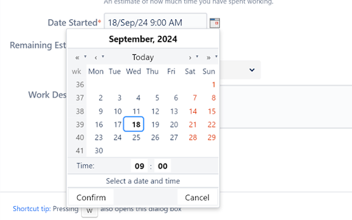 Jira Calendar Auto Confirm screenshot 1
