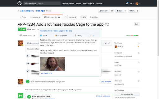 Jira HotLinker screenshot 1
