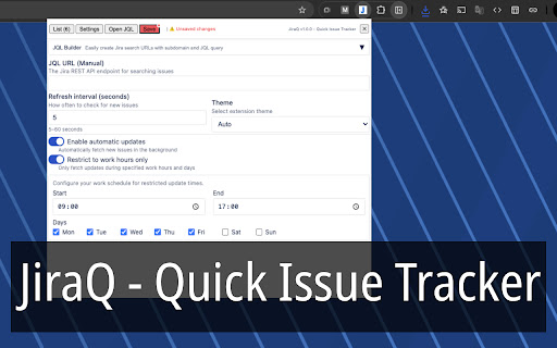 JiraQ - Quick Issue Tracker screenshot 1