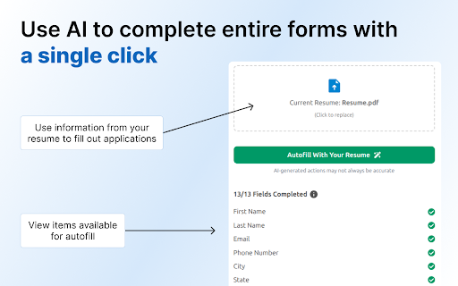 Job Magnet: Autofill Job Applications screenshot 1