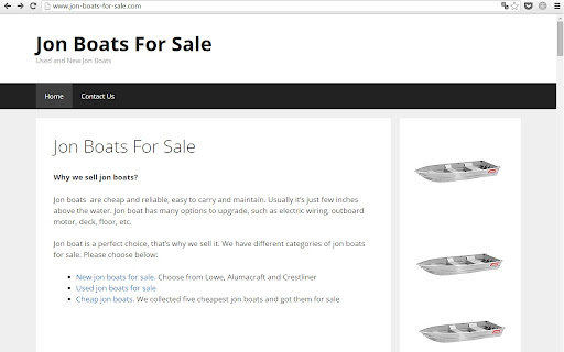 Jon Boats For Sale screenshot 1
