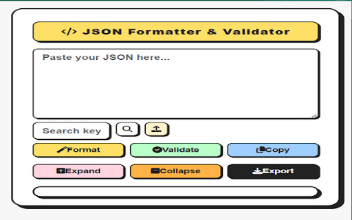 JSON Formatter and Validator screenshot 1