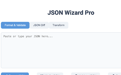 JSON Wizard Pro screenshot 1