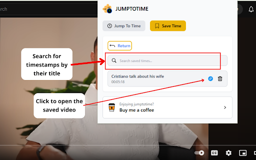 JumpToTime screenshot 1