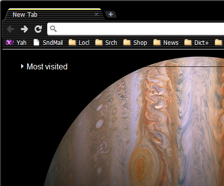 JupiterRising-1280 OpticWhite Cassini1 Theme screenshot 1