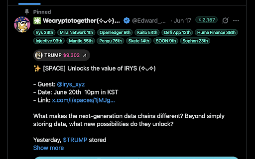 Kaito Leaderboard Badge screenshot 1