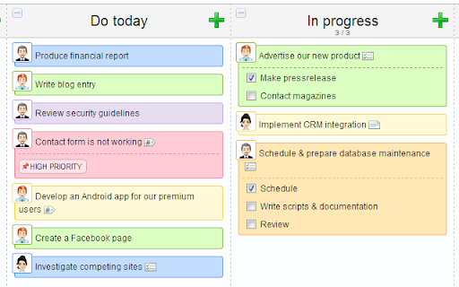 KanbanFlow screenshot 1