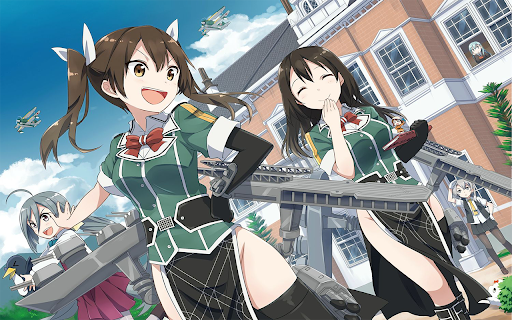 Kantai Theme 30 - 1366x768 screenshot 1