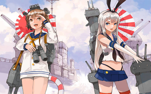 Kantai Theme 35 - 1600x900 screenshot 1